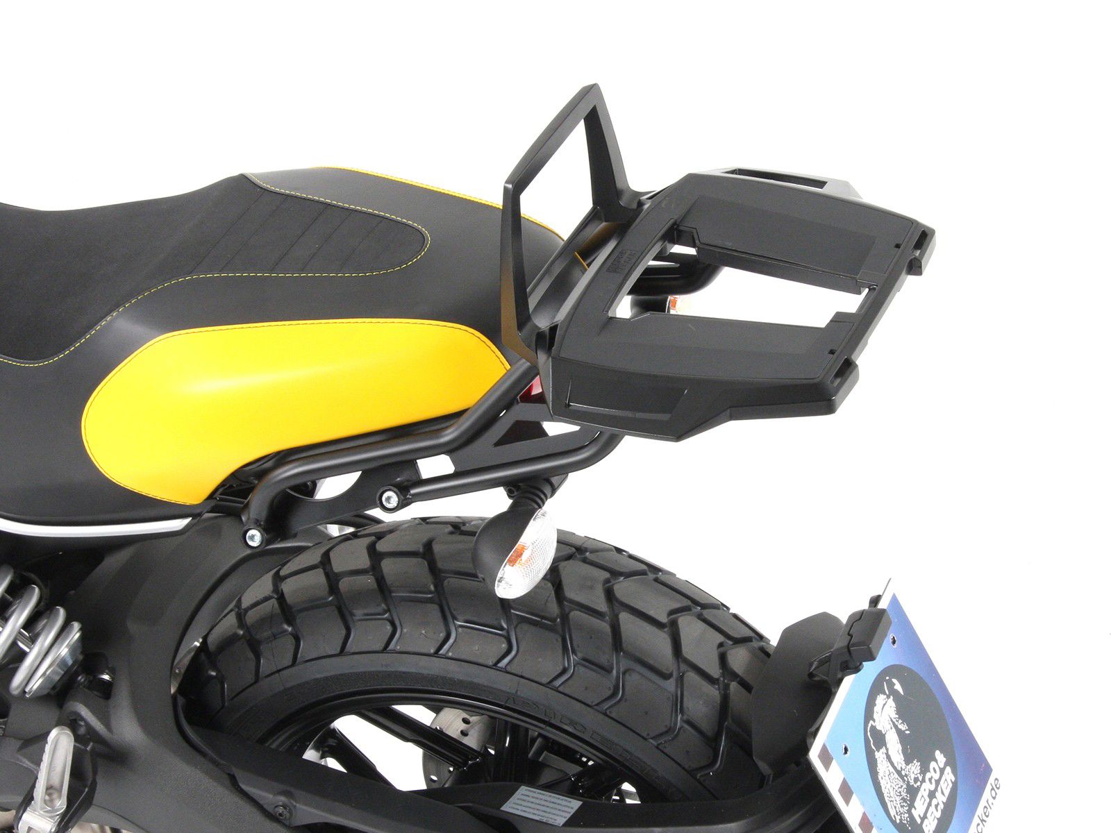 Hepco&Becker Topgepäckträger Alurack schwarz für Ducati Scrambler ab 2015