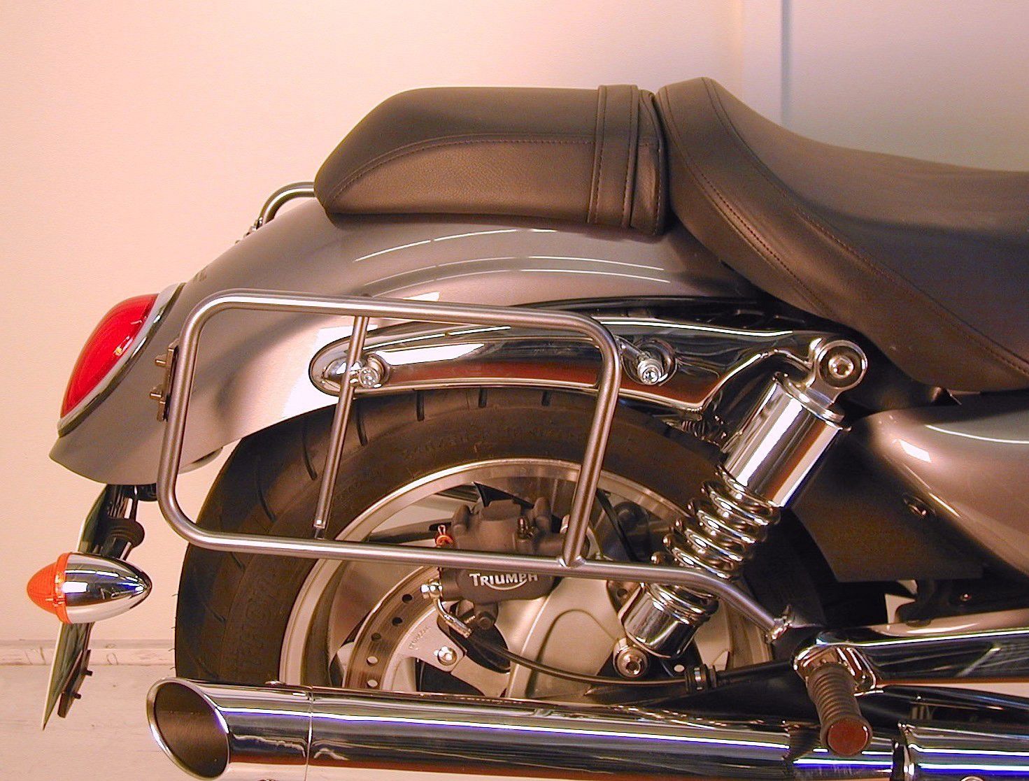 Hepco & Becker Gepäckträger schwarz Triumph ROCKET III Classic ab 2006 / ROCKET III Roadster ab 2011