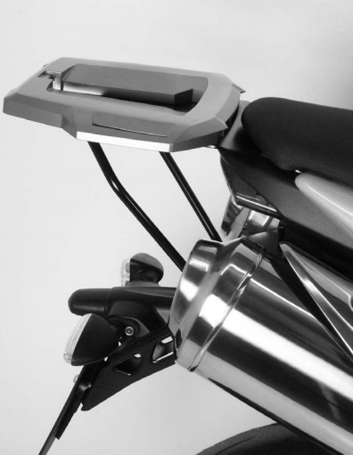 Hepco&Becker Topgepäckträger chrom für Hyosung GV650