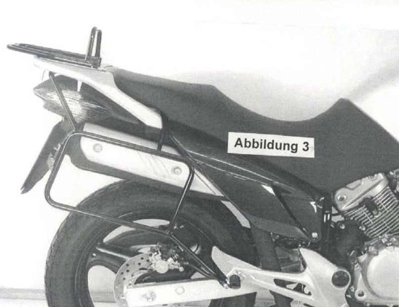 Hepco&Becker Topgepäckträger chrom für Honda VTX1800