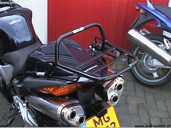 Hepco & Becker Topgepäckträger schwarz für Honda VFR800FI VTEC ab 2002