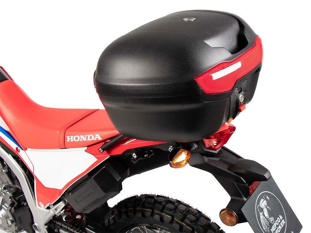 Hepco&Becker Topcase-Set Gepäckträger + TC40 Topcase schwarz für Honda CRF300 Rally ab 2021