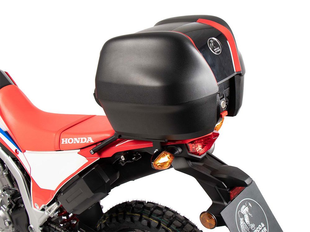 Hepco&Becker Topcase-Set Gepäckträger + TC30 Topcase schwarz für Honda CRF300 Rally ab 2021