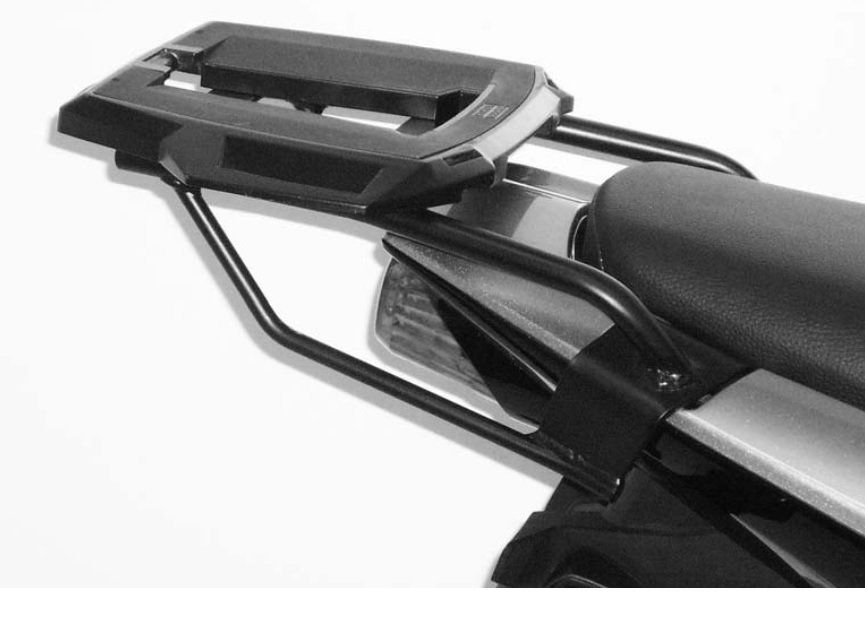 Hepco&Becker Topgepäckträger Alurack schwarz für Honda CBF125 ab 200914 UVK