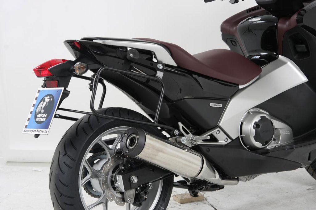 Hepco & Becker Gepäckträgerschloss dazu schwarz Honda NC700D Integra ab 2012 bis 2013