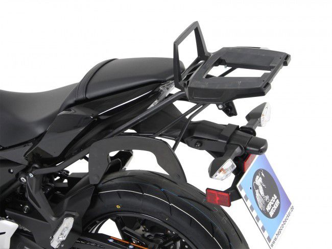 Hepco&Becker Topgepäckträger Alurack schwarz für Kawasaki NINJA 650 ab 2017