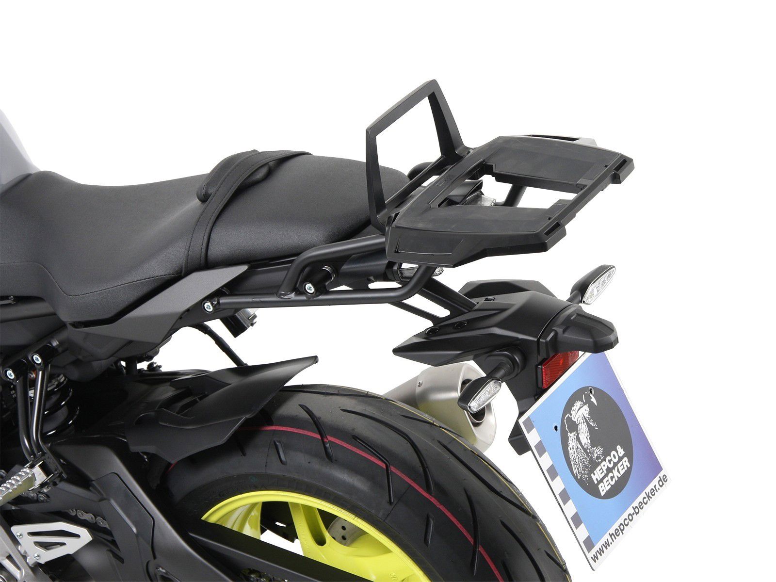 Hepco&Becker Topgepäckträger Alurack anthrazit für Yamaha MT10 von 2016 bis 2021