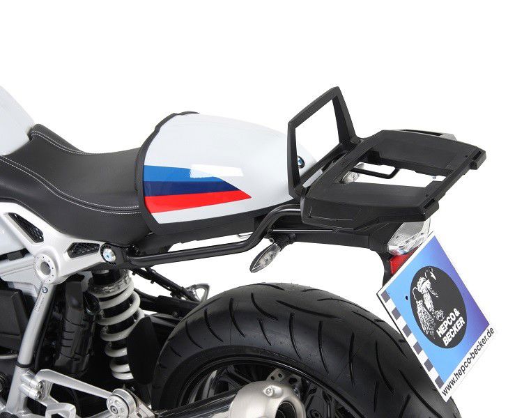 Hepco&Becker Topgepäckträger Alurack schwarz für BMW R NineT Racer ab 2017