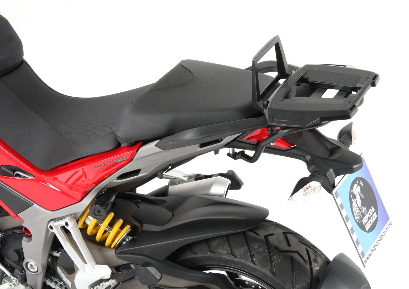 Hepco&Becker Topgepäckträger Alurack schwarz für Ducati Multistrada 1260 ab 2018