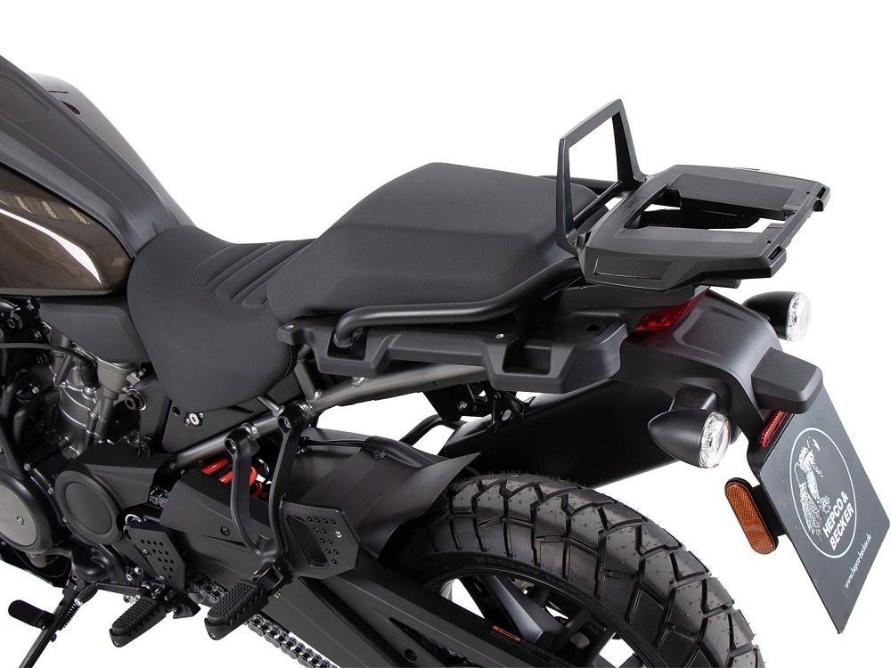 Hepco&Becker Topgepäckträger Alurack schwarz für Harley Davidson Pan America ab 2020
