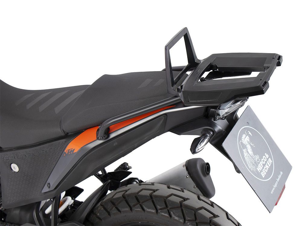 Hepco&Becker Topgepäckträger Alurack schwarz für KTM 390 Adventure ab 2020
