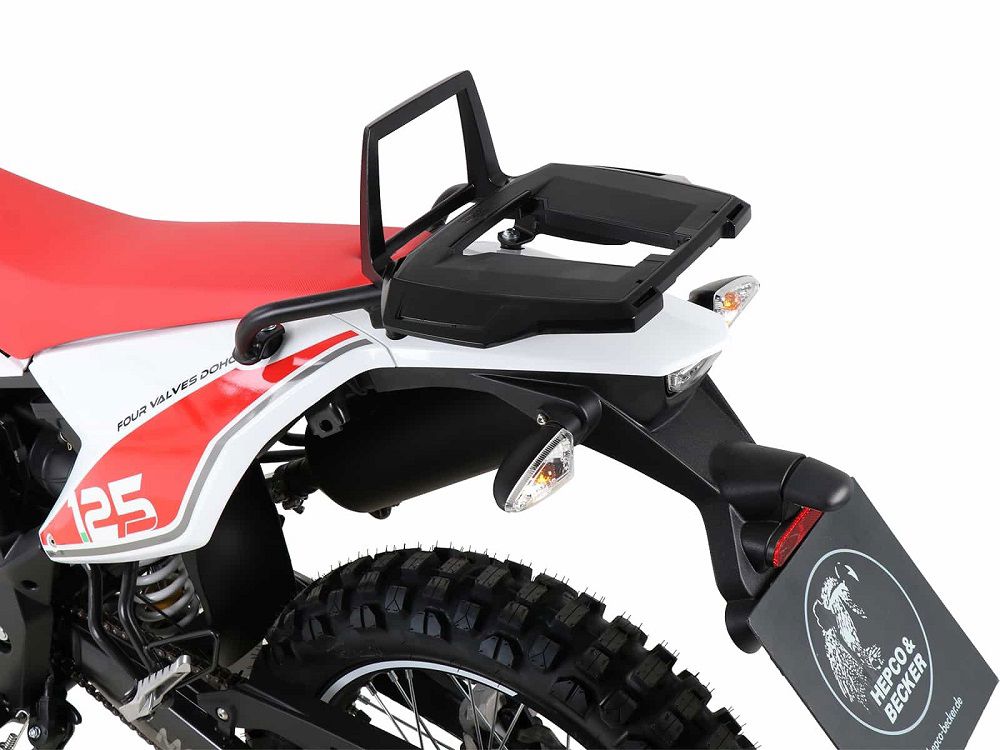 Hepco&Becker Topgepäckträger Alurack schwarz für Mondial SMX125 i Enduro/ Supermoto CBS ab 2019