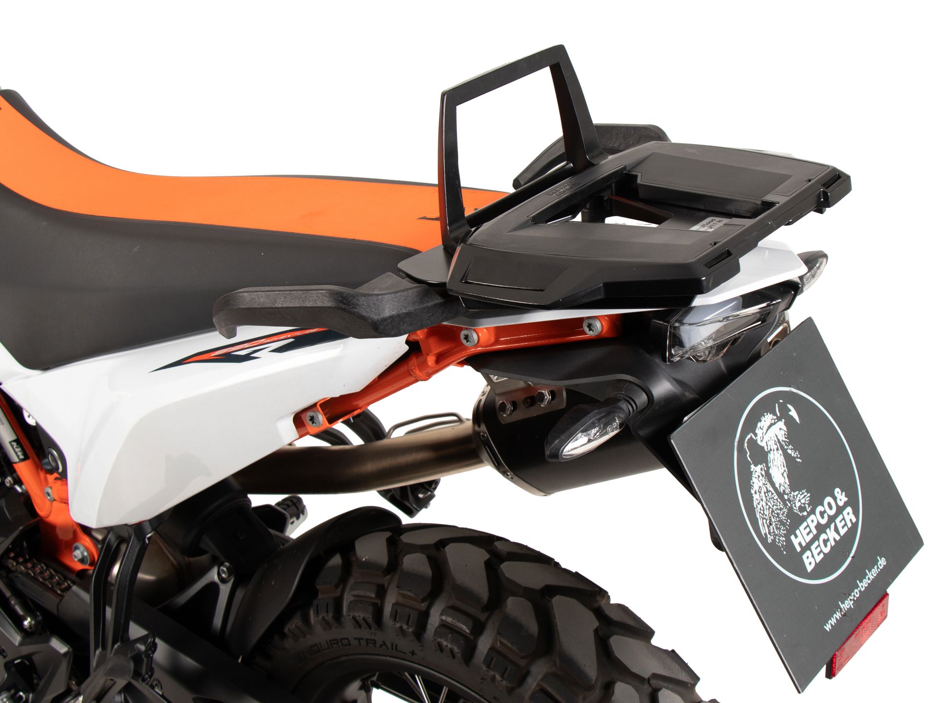 Hepco&Becker Topgepäckträger Alurack schwarz für KTM 790 Adventure ab 2024