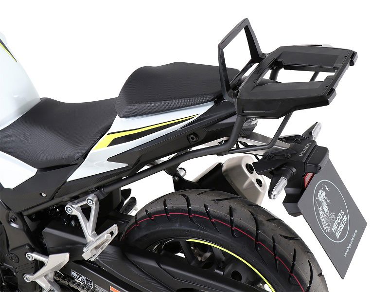Hepco&Becker Topgepäckträger Alurack anthrazit für Honda CBR500R von 2019 bis 2023