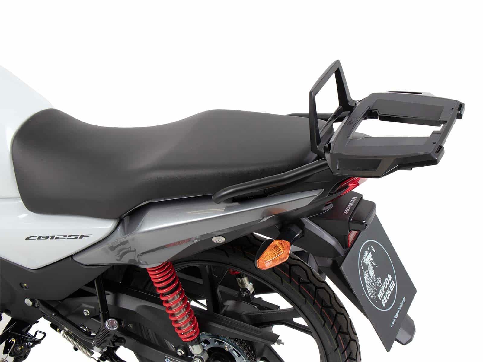 Hepco&Becker Topgepäckträger Alurack schwarz für Honda CB125F ab 2021