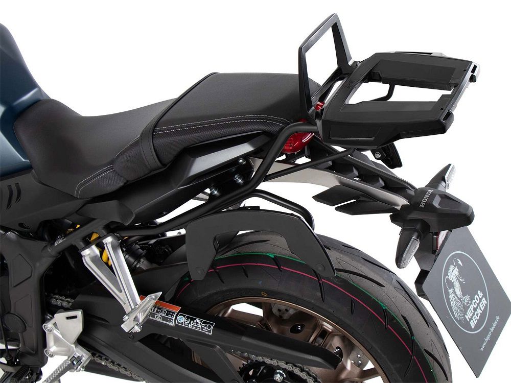 Hepco&Becker Topgepäckträger Alurack schwarz für Honda CBR650R ab 2021