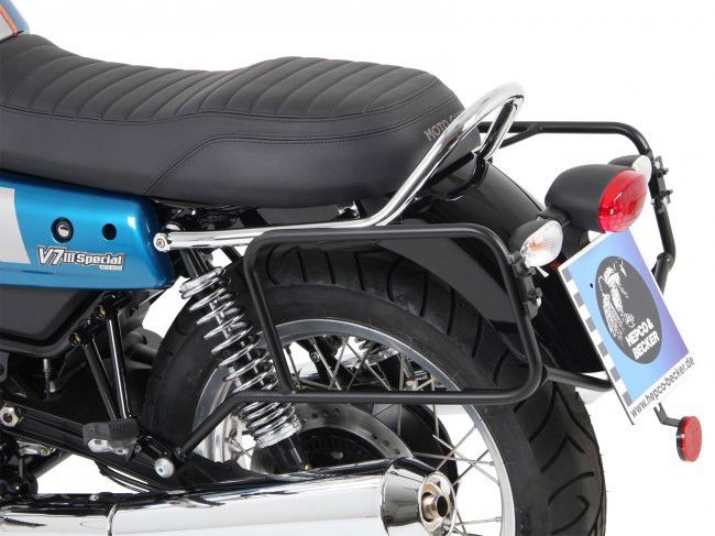 Hepco & Becker schwarzer Gepäckträger Moto Guzzi V7 III Carbon/Milano/Rough ab 2018