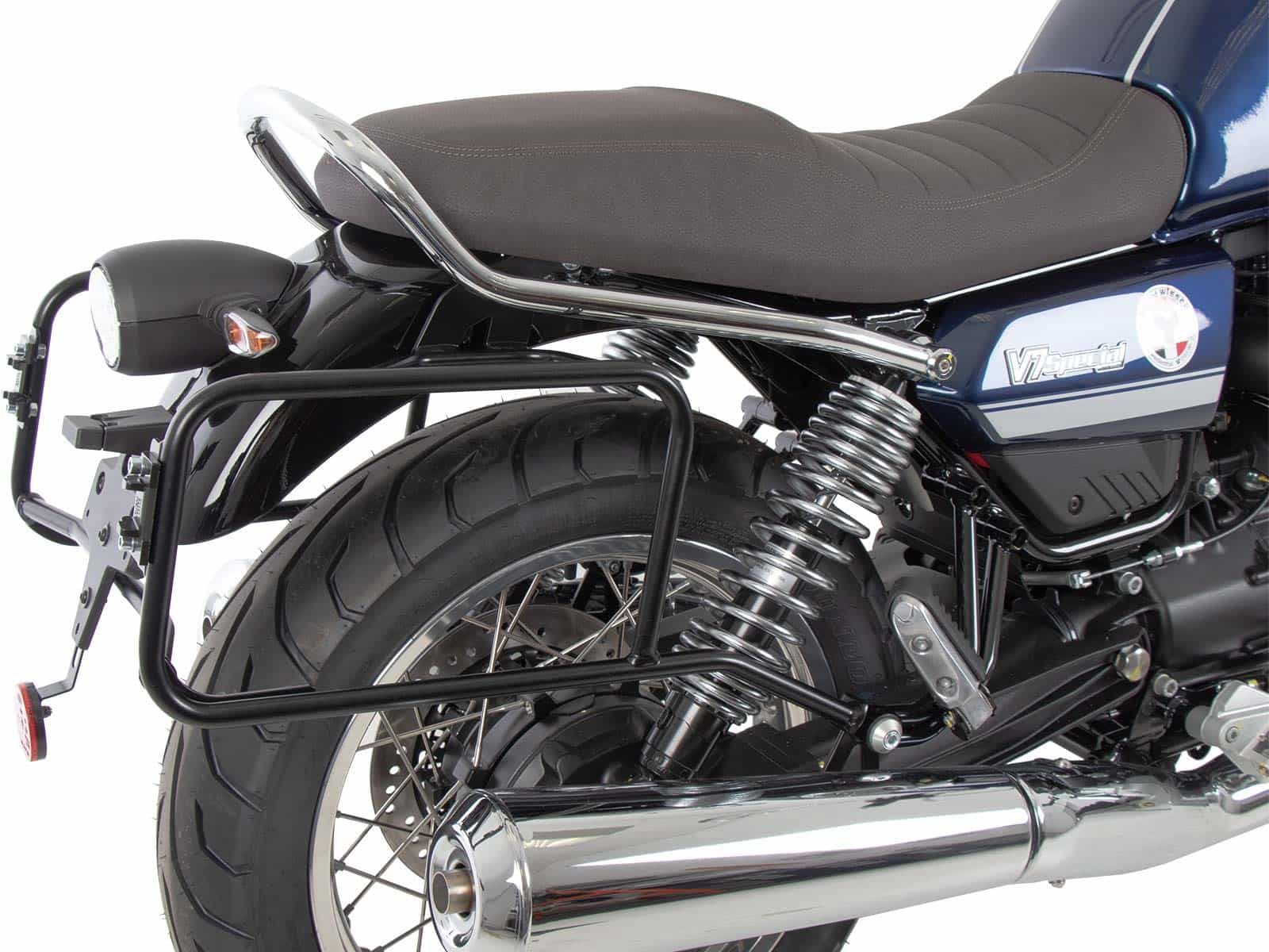 Hepco & Becker Schwarzer Gepäckträger Moto Guzzi V7 Stone / Special ab 2021