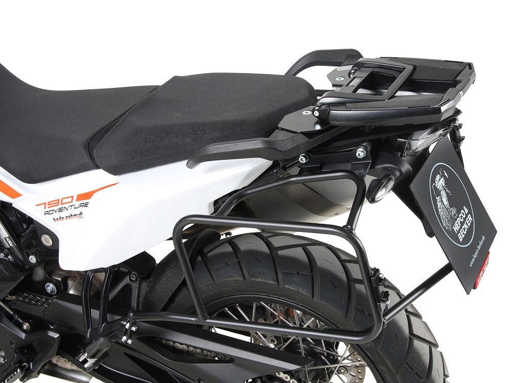 Hepco & Becker Schwarzer Gepäckträger KTM 790 Adventure/R von 2019 bis 2021