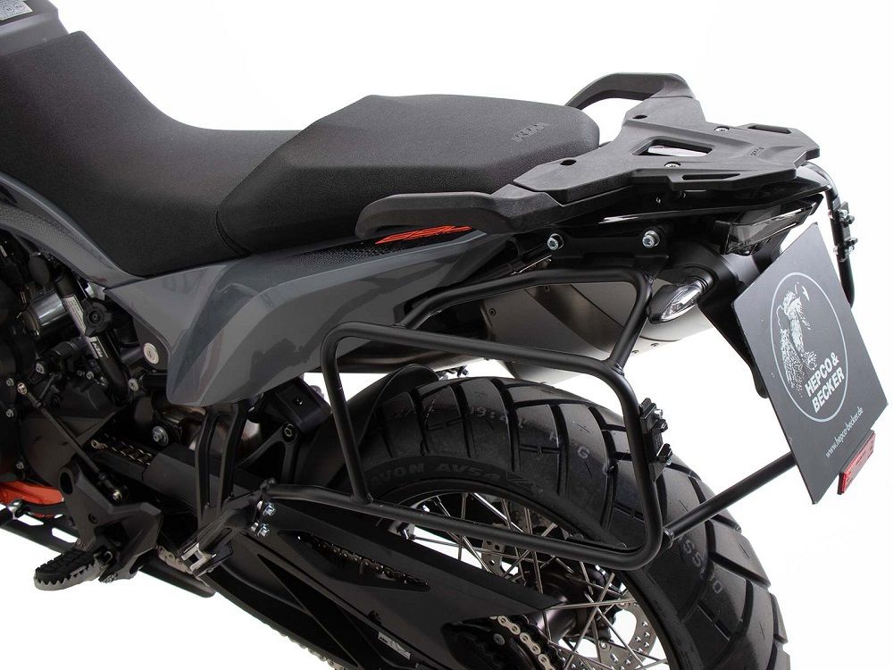 Hepco & Becker Schwarzer Gepäckträger KTM 890 Adventure / R / Rally ab 2023