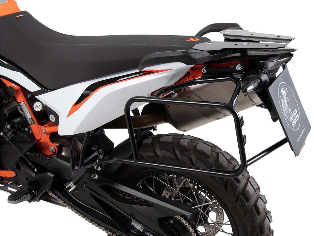 Hepco & Becker Schwarzer Gepäckträger KTM 790 Adventure ab 2024