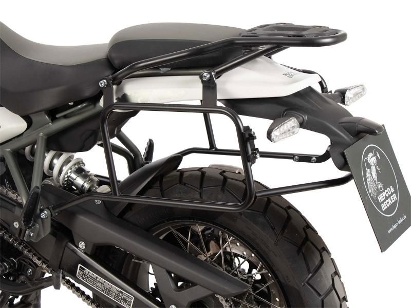 Hepco & Becker Fest montierter schwarzer Gepäckträger Royal Enfield Himalayan 450 ab 2024