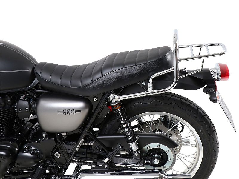 Hepco&Becker Topgepäckträger chrom für Kawasaki W800 Street/Cafe ab 2019