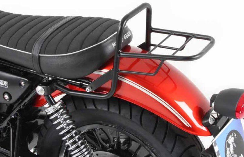 Hepco&Becker Topgepäckträger schwarz für Moto Guzzi V9 Roamer ab 2016 (kurzer Sattel)