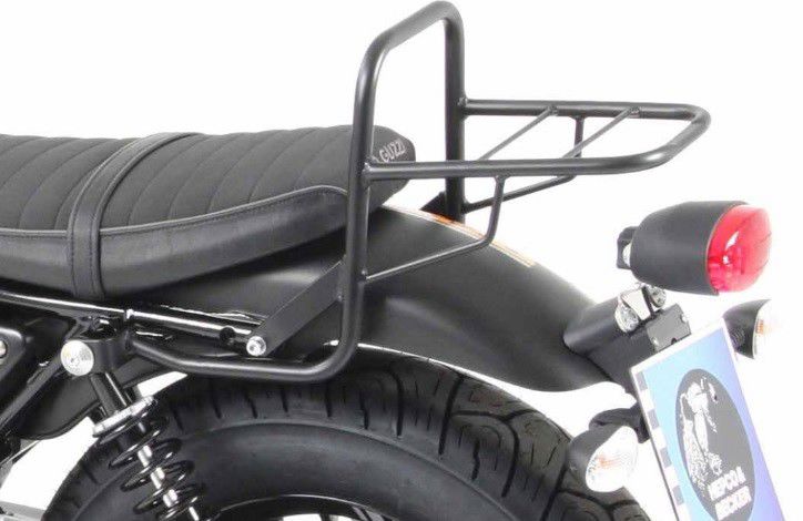 Hepco&Becker Topgepäckträger schwarz für Moto Guzzi V9 Bobber ab 2016 (kurzer Sattel)