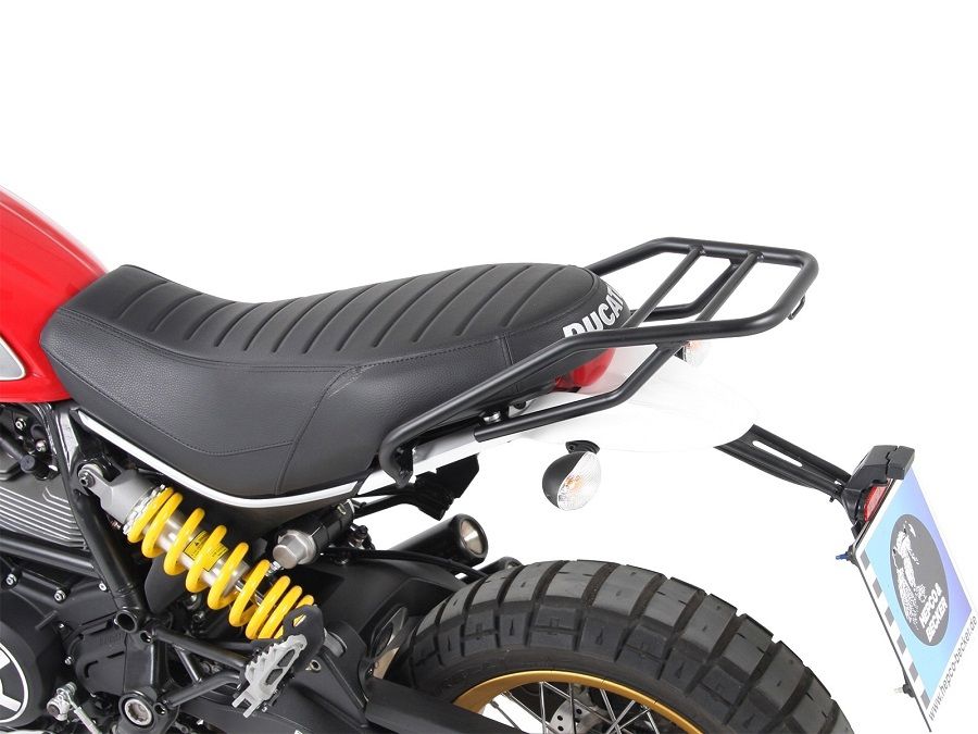 Hepco&Becker Topgepäckträger „Tube Rack“ schwarz für Ducati Scrambler von 2015 bis 2018