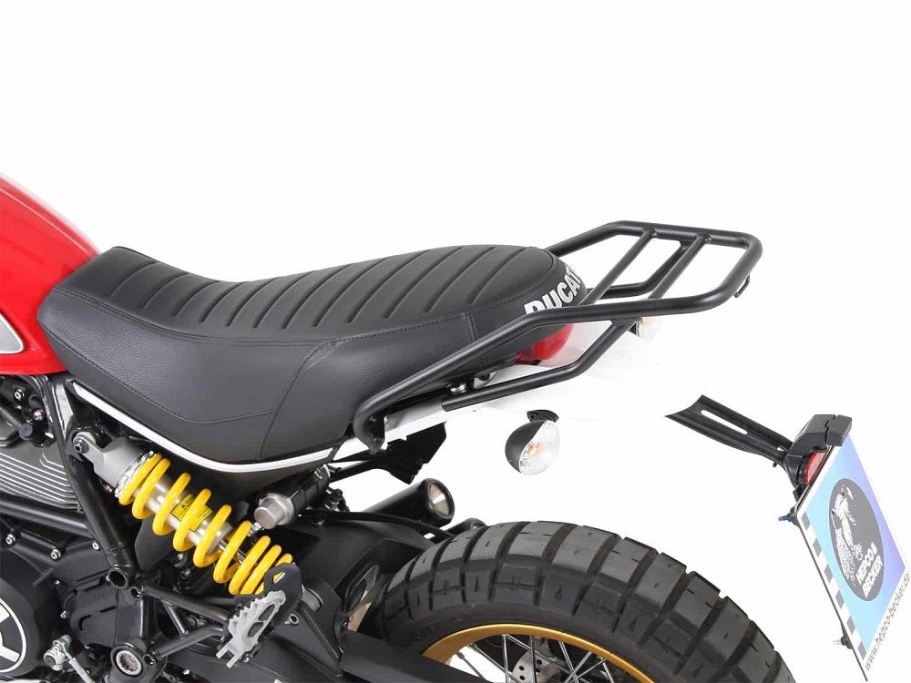 Hepco&Becker Topgepäckträger „Tube Rack“ schwarz für Ducati Scrambler 400 Sixty2 ab 2016