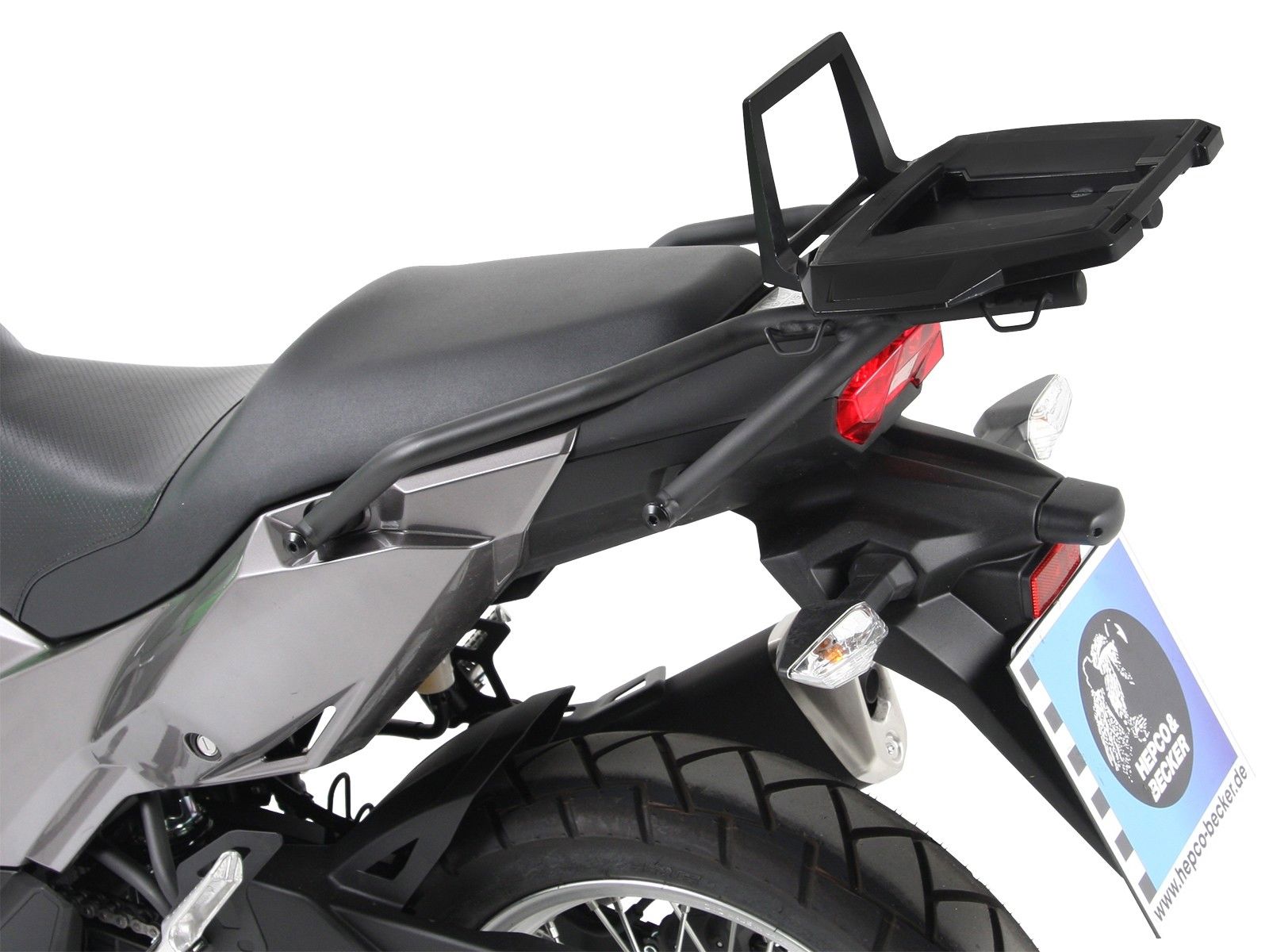 Hepco&Becker Topgepäckträger Alurack schwarz für Kawasaki VERSYS X300 ab 2017