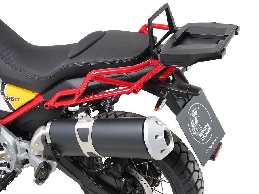 Hepco&Becker Topgepäckträger Alurack schwarz für Moto Guzzi V85TT ab 2023