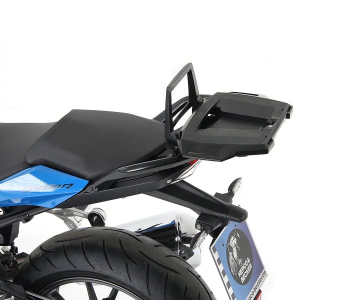 Hepco&Becker Toprack Alurack schwarz für BMW R1200R ab 2019 (Montage auf Originalgepäckträger)