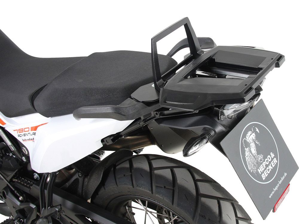 Hepco&Becker Topgepäckträger Alurack schwarz für KTM 790 Adventure ab 2019