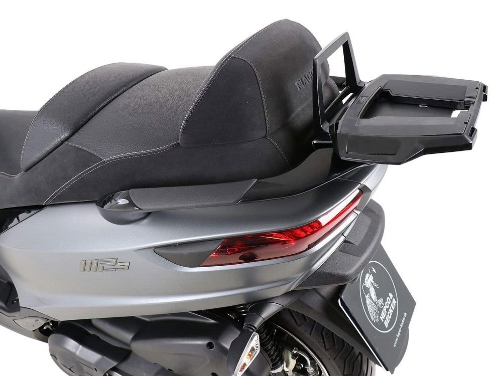 Hepco&Becker Topgepäckträger Alurack schwarz für Piaggio MP3 350 von 2018 bis 2022