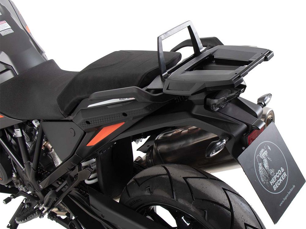 Hepco&Becker Topgepäckträger Alurack schwarz für KTM 1290 Super Adventure S/R ab 2021