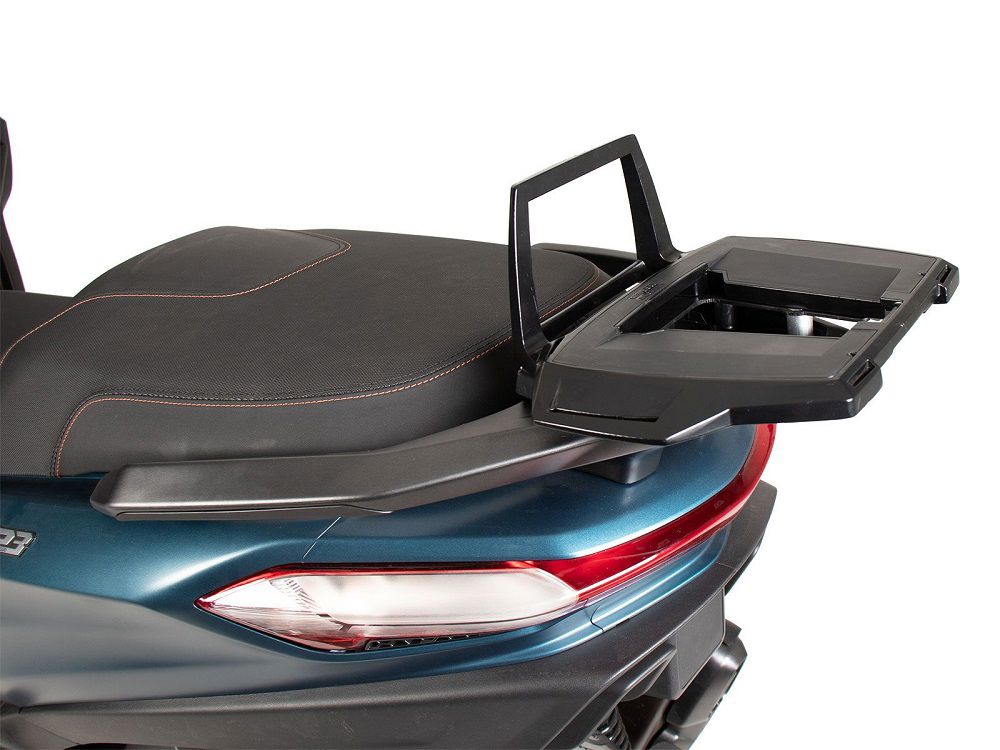 Hepco&Becker Topgepäckträger Alurack schwarz für Piaggio MP3 Exclusive ab 2022