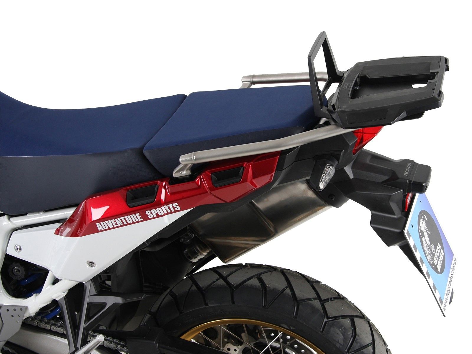 Hepco&Becker Topgepäckträger Alurack schwarz für Honda CRF1000L Africa Twin Adventure Sports ab 2018