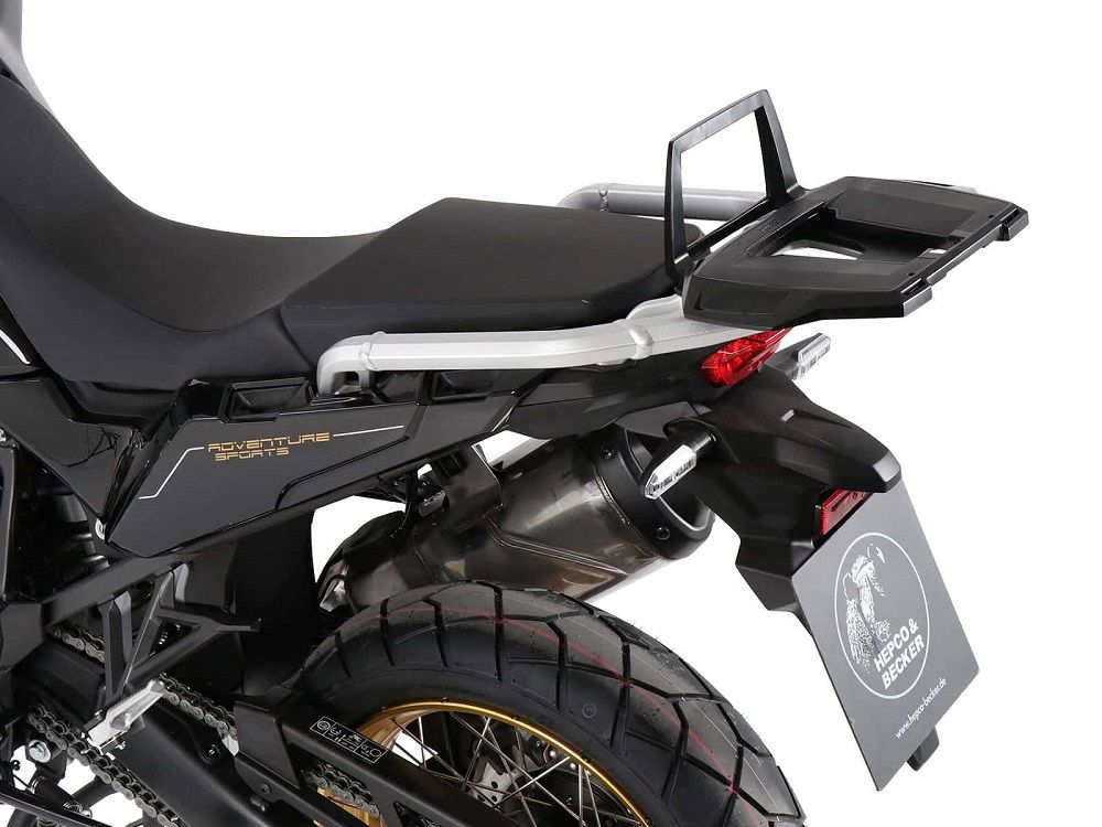 Hepco&Becker Topgepäckträger Alurack schwarz für Honda CRF1100L Africa Twin von 2020 bis 2024