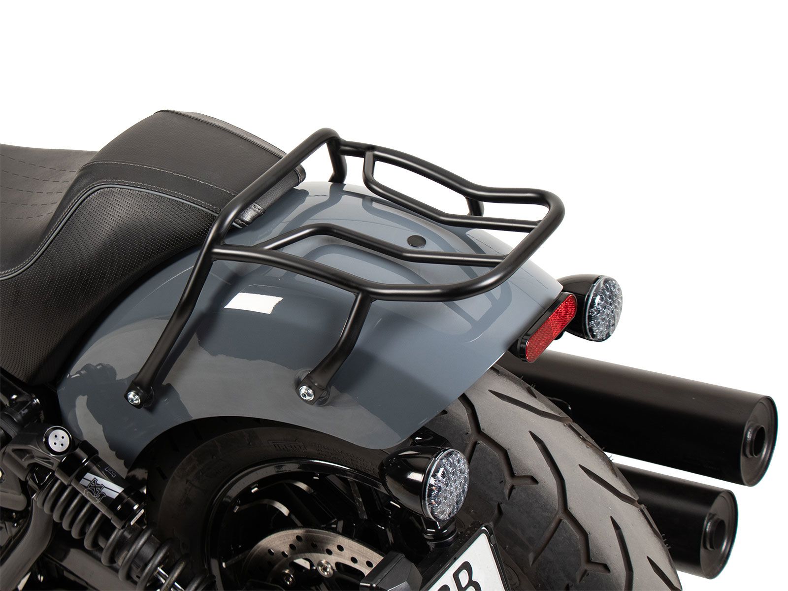 Hepco & Becker Topgepäckträger schwarz für Indian Chief ab 2022