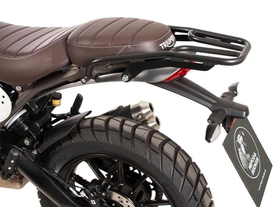 Hepco&Becker Topgepäckträger „Tube Rack“ schwarz für Triumph Scrambler 400 X ab 2024