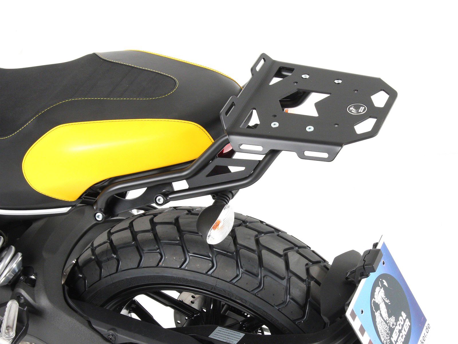 Hepco&Becker Topgepäckträger Minirack schwarz für Ducati Scrambler von 2015 bis 2018