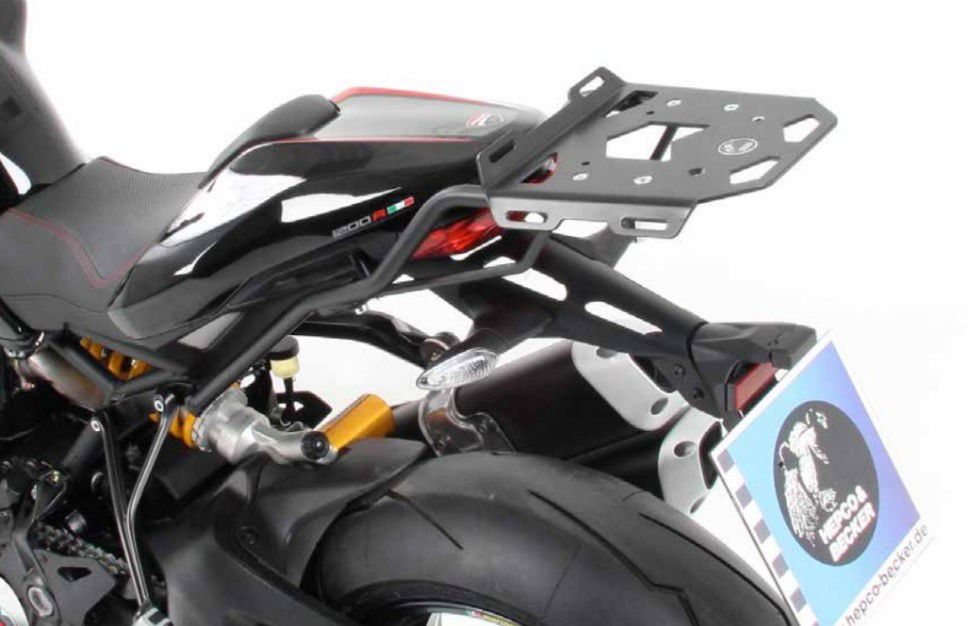 Hepco&Becker Topgepäckträger Minirack schwarz für Ducati Monster 1200R ab 2016