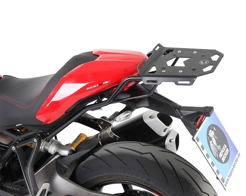 Hepco&Becker Topgepäckträger Minirack schwarz für Ducati Monster 1200S ab 2017