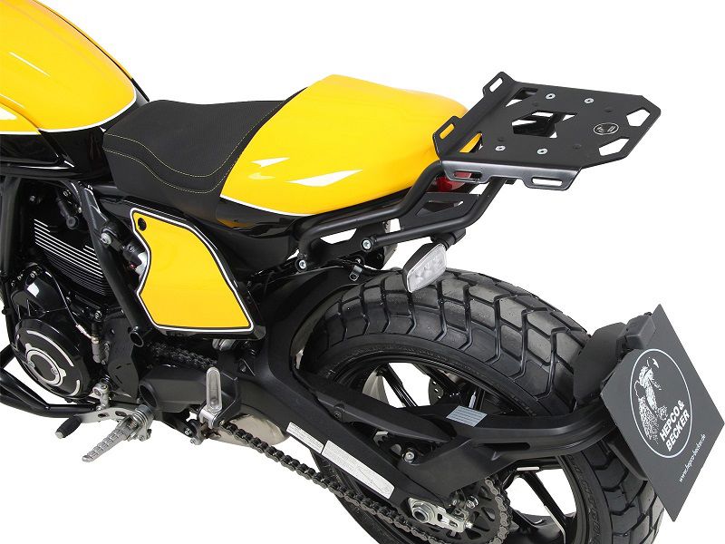 Hepco&Becker Topgepäckträger Minirack schwarz für Ducati Scrambler 800 von 2019 bis 2022