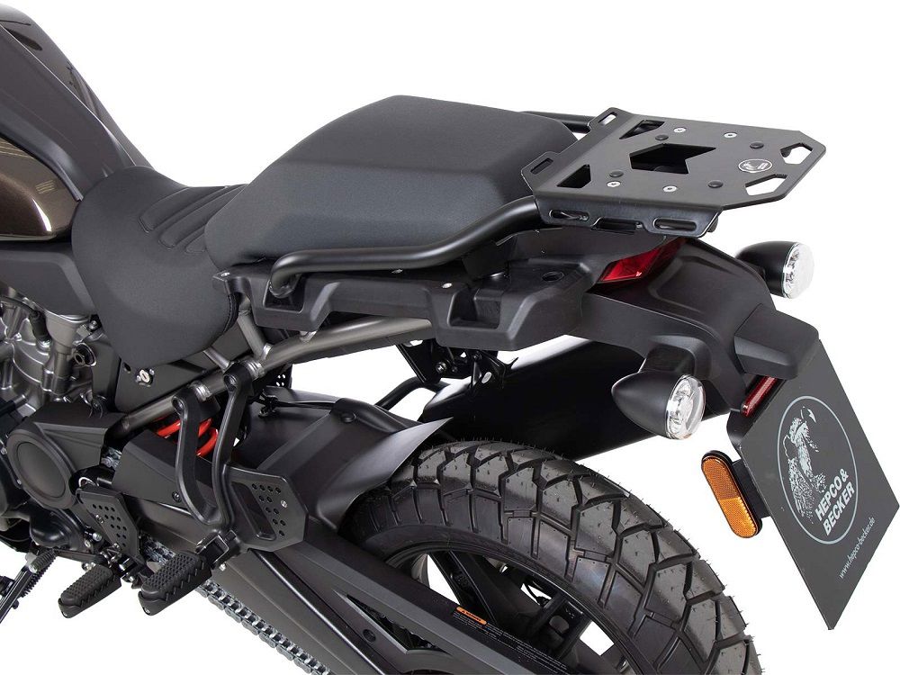 Hepco & Becker Topgepäckträger Mini Rack schwarz für Harley Davidson Pan America ab 2020