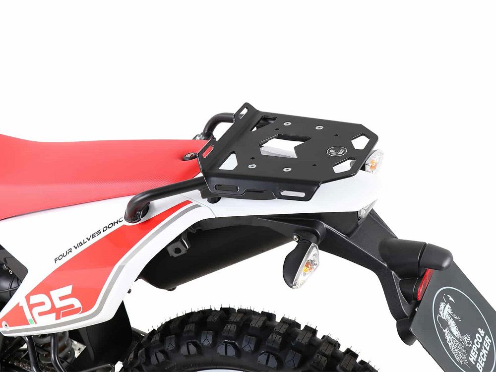 Hepco&Becker Topgepäckträger Minirack schwarz für Mondial SMX125 i Enduro/ Supermoto CBS ab 2019