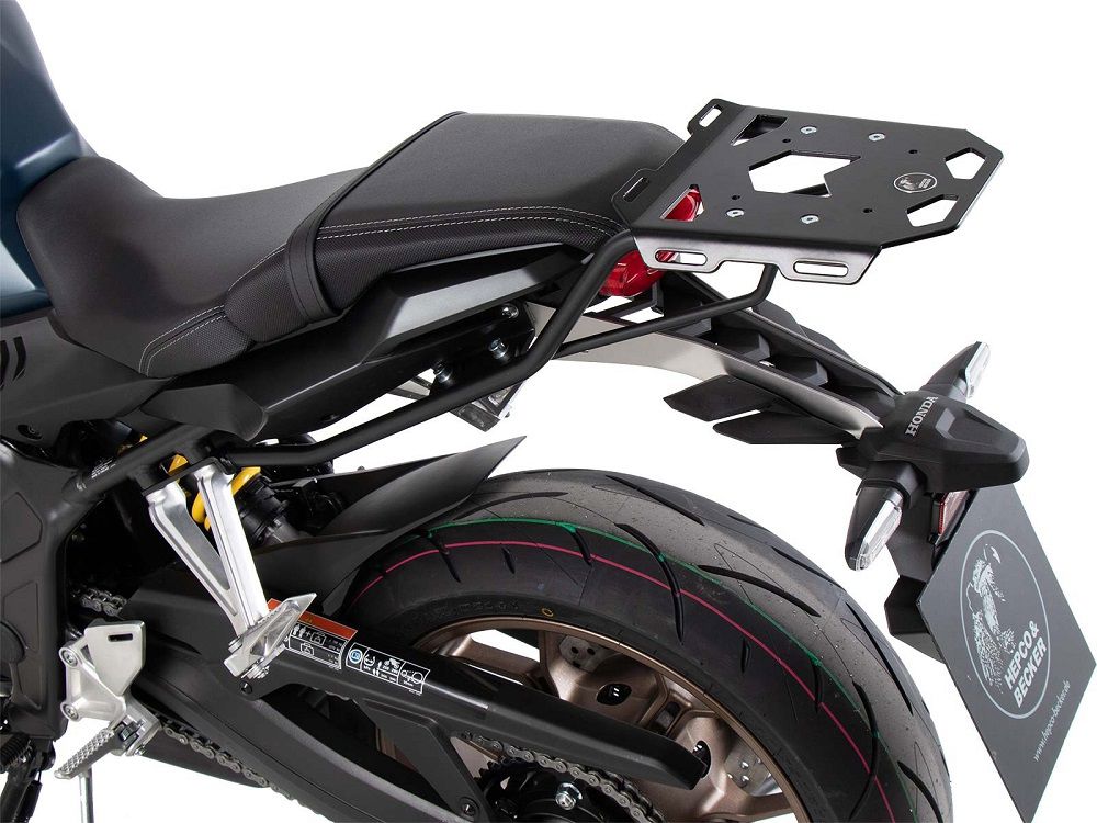 Hepco & Becker Topgepäckträger Mini Rack schwarz für Honda CBR650R ab 2021