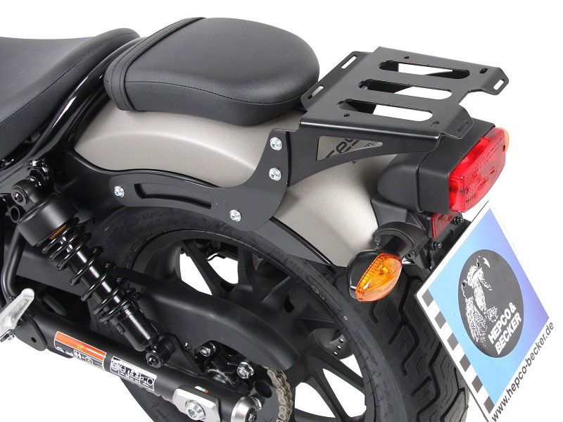 Hepco&Becker Topgepäckträger Minirack schwarz für Honda CMX500 ab 2017